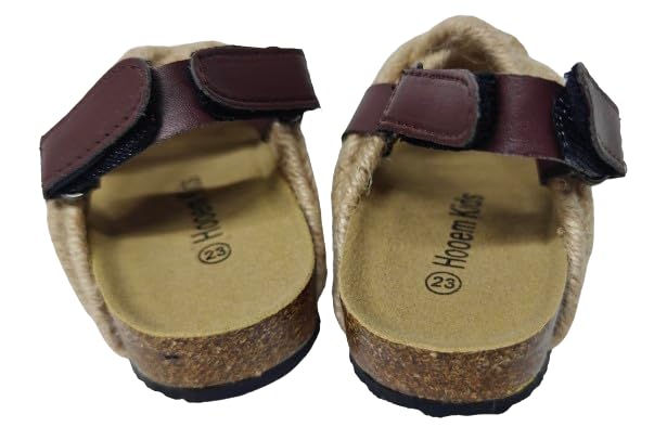 Kids Rope Sandals, Breathable, Comfortable, Outdoor, Non-Slip, Hook and Loop Closure3