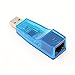 Produktbild Leoboone Ethernet External USB to LAN RJ45 Network Card Adapter 10/100Mbps for Tablet Universal Serial Bus Interface RJ45 Connector