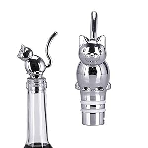 Top kwaliteit Cat Wine Bottle Stopper Legering Decoratieve Nieuwigheid Barware Tool Bar Accessoires Wijnfles Sealer…