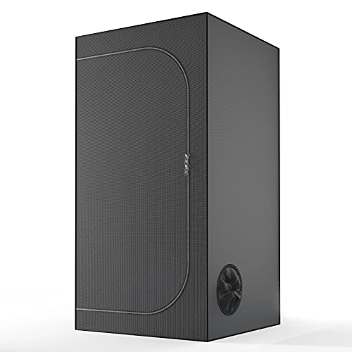 Topogrow 24"X24"X48" Grow Tent 2'X2' High Reflective Mylar Indoor Small Dark Gardening Growing Tents Room Box, Durable Frame With Removable Floor Tray For Hydroponics Plants Veg And Bloom Greenhouse #TOP1