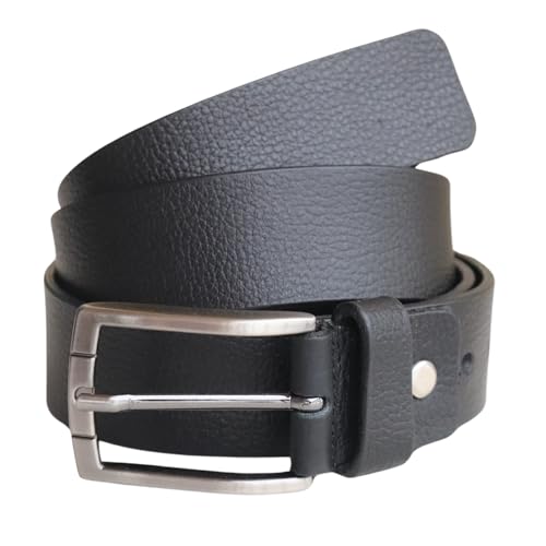 Cinto Masculino Couro Legítimo (Preto, 100 (M))