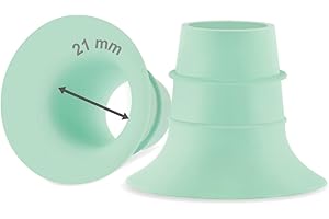 Maymom 21mm Flange Insert Compatible Elvie Pumps, Not Original Elvie Pump Parts