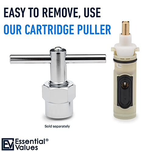 1222 Replacement Cartridge – Aftermarket Replacement Compatible With One-Handle Posi-Temp Faucets & Moen Tub Shower | Durable Brass & Plastic #TOP7