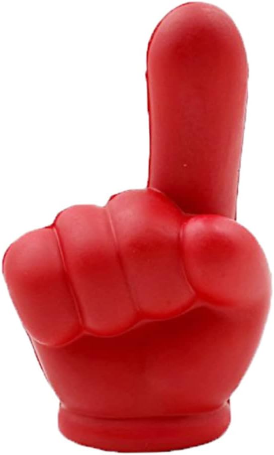 VumSyme Indoor and Outdoor Decoration, Pointing Stick Indication Stick with Index Finger Teachers Pointer for Party 2PCS Yellow Red Fashion Decoration Items : Office Products