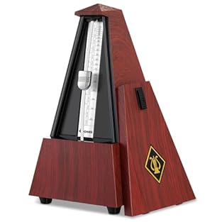 【INCREDIBLE FEATURES】: Suitable for practicing any musical instrument. It can make up 40 to 208 beats per minute, and the beat selection is 0, 2, 3, 4, 6. It has a tempo tolerance of 1% and a beat by wood block chip sound with a 5 position on/off bel...