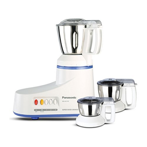 Buy Panasonic MXAC310H 550Watt 3Jar Super Mixer Grinder (White