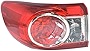 WFLNHB Left Side Tail Light Replacement for Toyota Corolla 2011 2012 2013 Rear Tail Light Lamp Assembly 8156002580 TO2804111 Driver Side