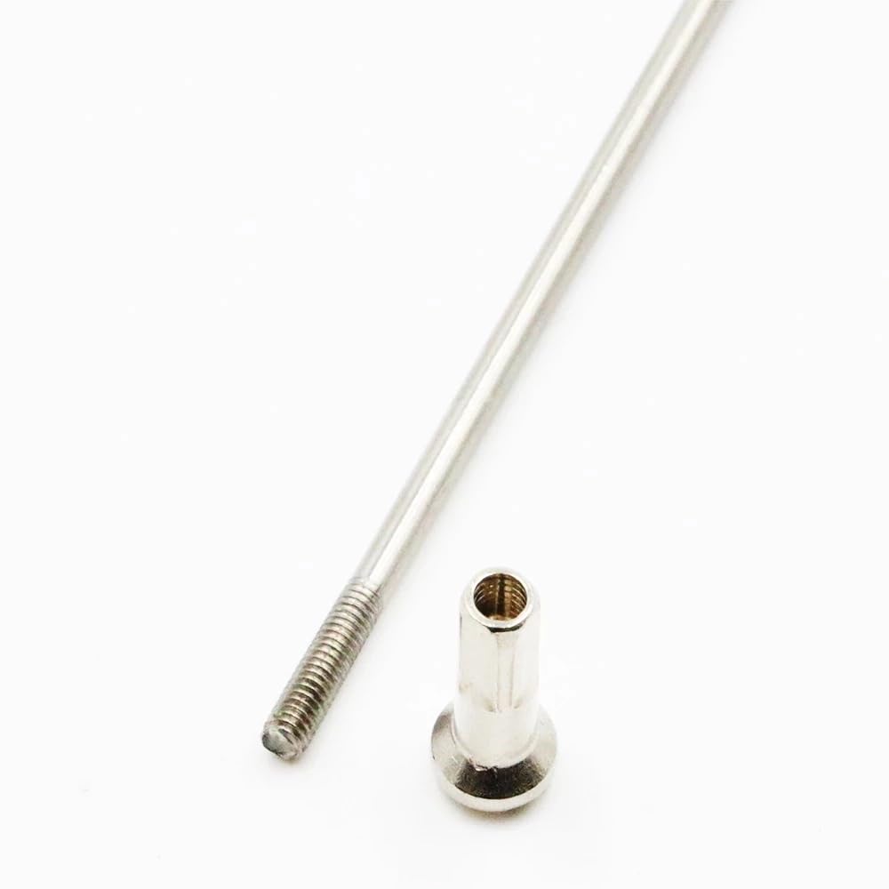 Raggio di Bicicletta Raggi for Bici elettrica 36 Pezzi for Ruota Motore 12G/K for Piegati for in Acciaio Argentato for Bicicletta