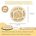 LUUDYOTU 200 Pcs Wooden Drink Tokens Bulk, Reusable Free Drink Chips Tokens Tickets for Bars, Bourbon Tasting Events, Wedding Favours, Beer Party, Coffee Shop, Rehearsal Dinner, Christmas Game