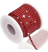 4MM Crystal Rhinestone Close Chain Trim 10 Yards Rhinestone Banding Claw Cup Chain for Sewing Cra...