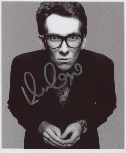 Image of Elvis Costello SIGNED Photo 1st Generation PRINT Ltd 150 + Certificate (1)