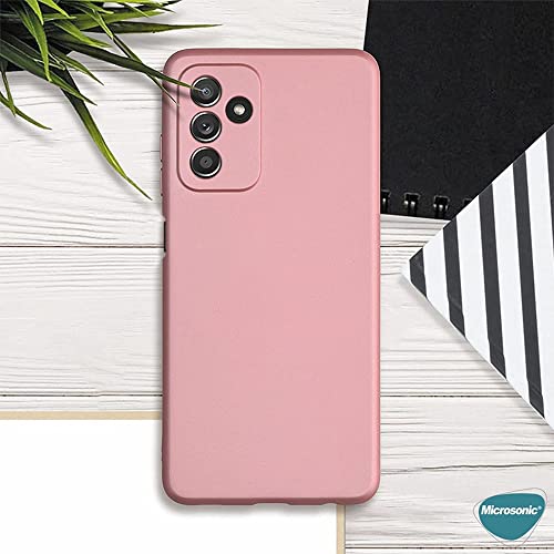 Microsonic Matte Silicone Samsung Galaxy M13 için Kılıf Lacivert [Galaxy M13 ile Uyumlu Kılıf - Lacivert]