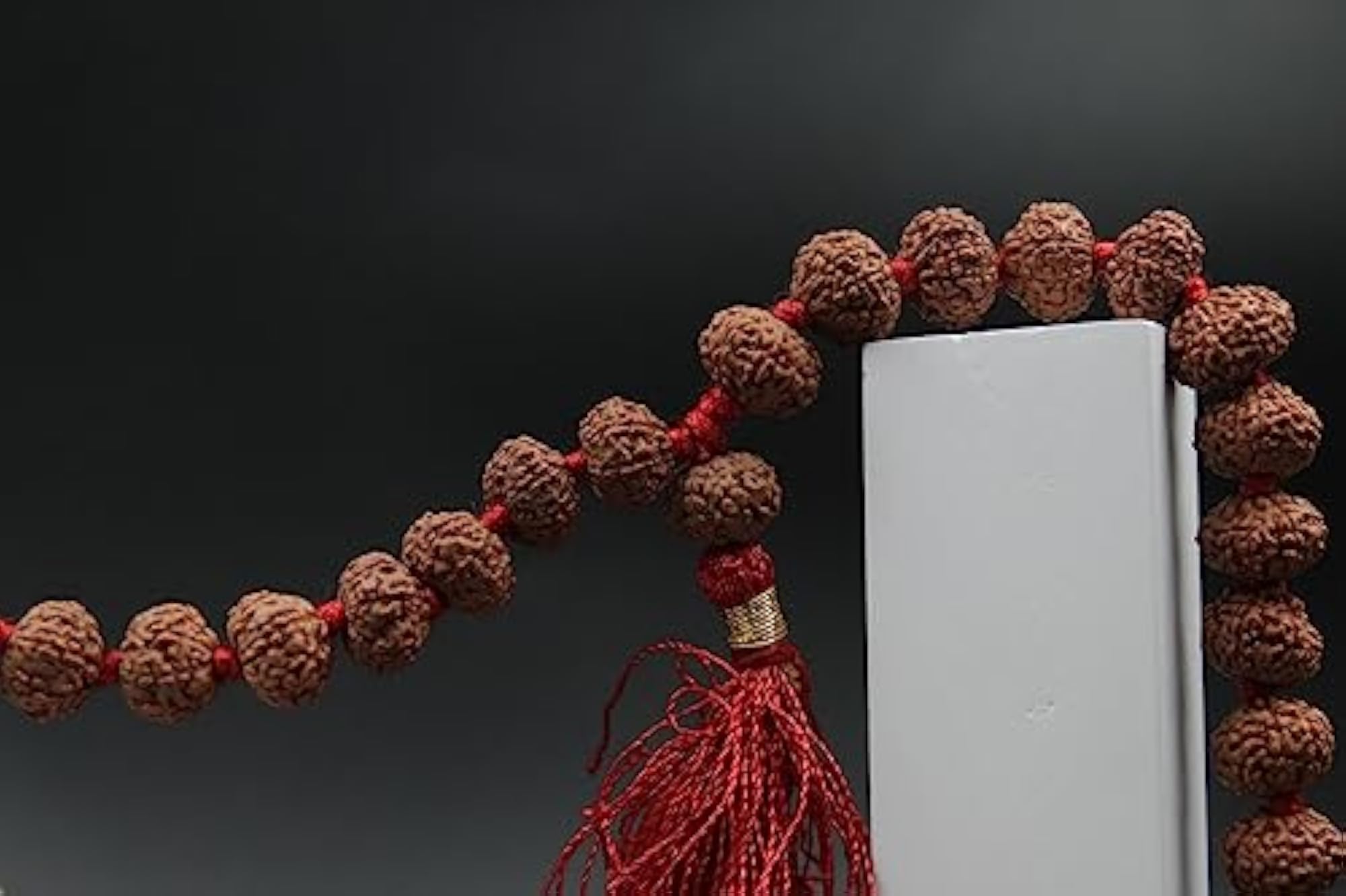 Dharmsaar 8 Mukhi Rudraksha Mala for Men