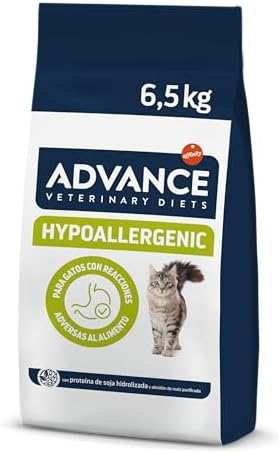 Advance Veterinary Diets Hypoallergenic, Pienso para Gatos 6,5kg