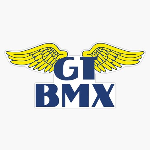 BMX 1981 Old School Original Wings GT Window Bumper Sticker Decal 5'