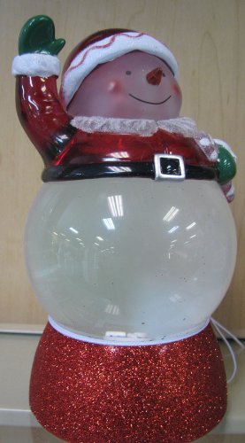 Hallmark Christmas LPR1656 Snow Ho Ho! Snowman Snowglobe