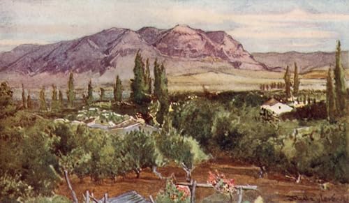 Cuadro en lienzo de El monte de la tentación por John Fulleylove para pared de hogar, 60x90cm
