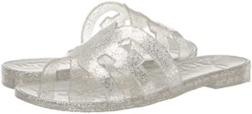 Sam Edelman Women's Bay Sandal, Silver Jelly, 5 | Image 6