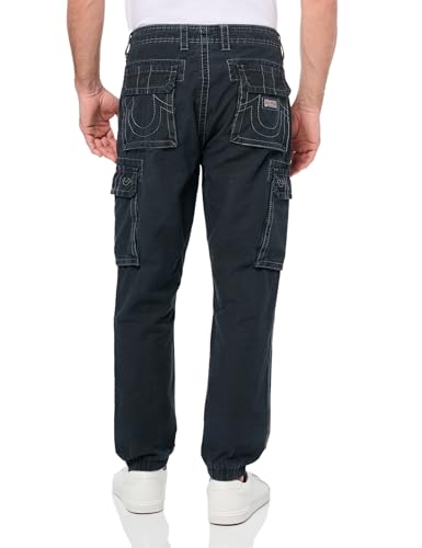 True Religion Men's Non Denim Big T Cargo Jogger3