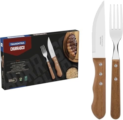 JOGO CHURRASCO INOX 12PC DYNAMIC