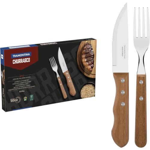 JOGO CHURRASCO INOX 12PC DYNAMIC