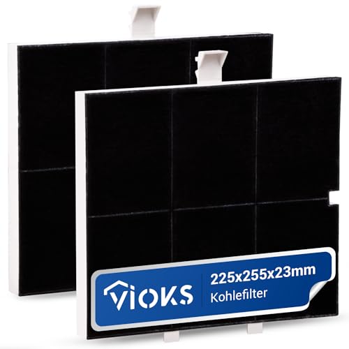 Lot de 2 filtres à charbon actif pour hotte aspirante Balay 00361047 Filtre à charbon actif Mat Cooker Hood Filtre à vapeur pour hotte aspirante Balay 00361047