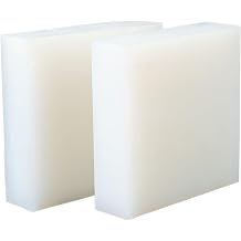 2 Pcs Silicone Blocks Silicone Rubber Sheet 60x60x25mm-60x60x50mm Suitable for Furniture, Appliances and Doors,60x60x30mm