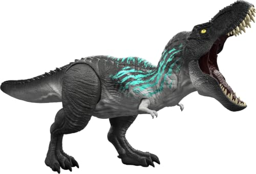 Jurassic World Figurine Tyrannosaure Monstres Musclés grandit et rugit - vue 6