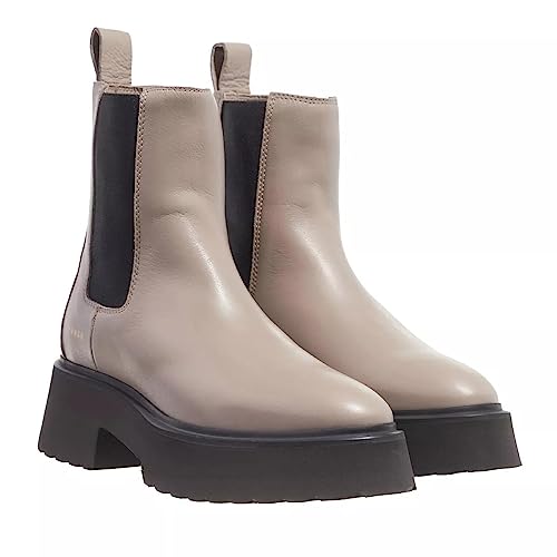 Kopenhagen Copenhagen Boots Vitello halbhoher Schaft Stretch-Einsatz beige...