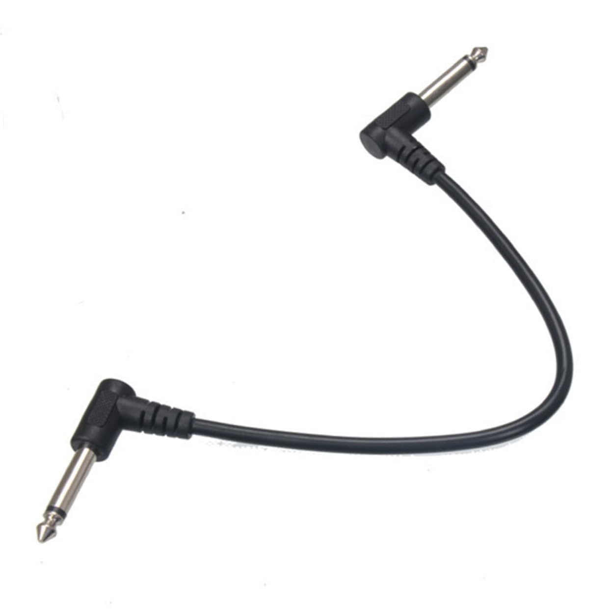 18stücke Elbow Gitarren-effektpedalkabel Hochwertige Patchkabel Gitarre Und Bass Robuste Und Langlebige Für Effektpedal-boards Und Musikzubehör