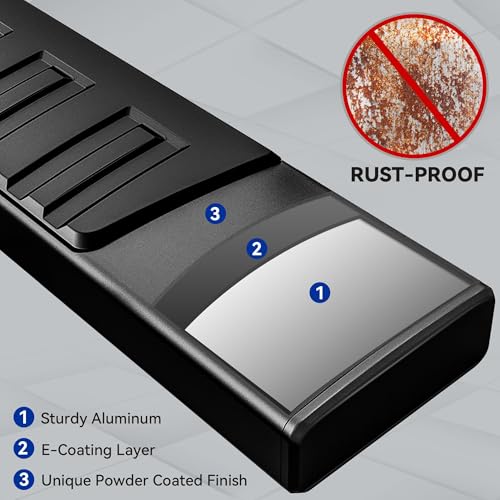 Estribos laterales para Dodge Ram 1500 2019-2026 miniatura 5