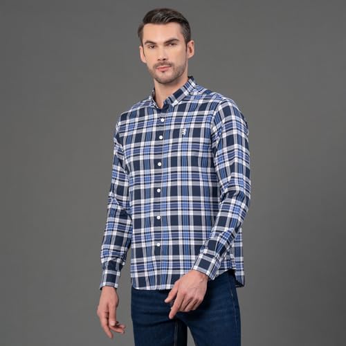 Image of Red Tape Men's Cotton Regular Fit Shirt