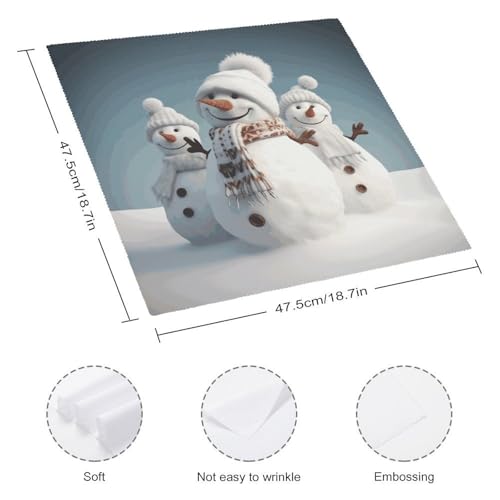Servilletas de tela cuadradas con diseño floral, pack x6 miniatura 2