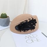 | Muy adecuado para su próxima fiesta, sobresale de la multitud, la ventaja: este sombrero exquisito cubre toda la forma y generosa. Y es conveniente para el desmontaje y fácil de usar.