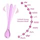 TYDAY Mini Vibratoren Für Frauen mit10 Vibrationsmodi G-punkt Stimulation Vibrator Massager Klitoris Stimulator Weibliche Masturbator Stecker Anal Spielzeug Erwachsene Sexspielzeug Vibrator(blau)