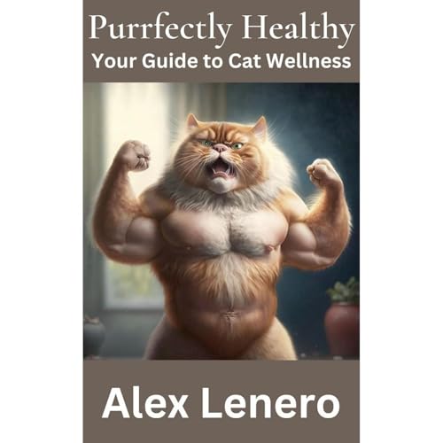 Purrfectly Healthy Audiolibro Por Alex Lenero arte de portada