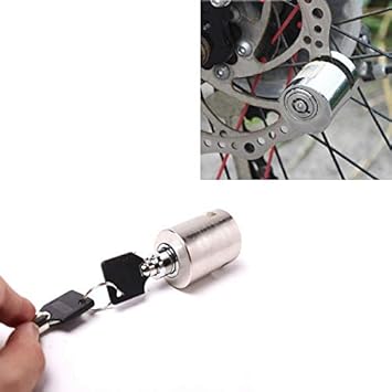 Spedy 0.5CM Motorcycle Scooter Bicycle Wheel Brake DISC Anti-Theft Lock Steel Model_No.MSSPNL14