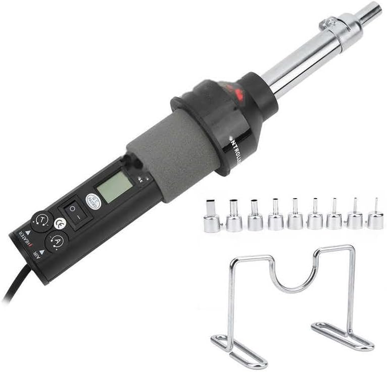 AirThermostat 9 Tuyere Digital Display Industrial Electric Tools Electric Heat450W AC 110V US Plug