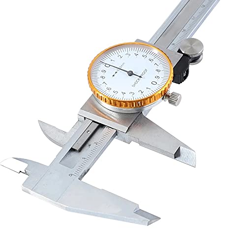 Calibrador Vernier 0-150mm con Dial Acero Inoxidable miniatura 3