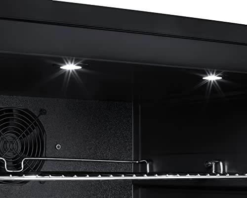 Summit Appliance ALFZ53 24" Wide Built-In All-Freezer, ADA Compliant; 3.67 cu.ft. Capacity, Frost-free Operation; Stainless Steel Door, Digital Thermostat, Temperature Memory Function on Fridge.com