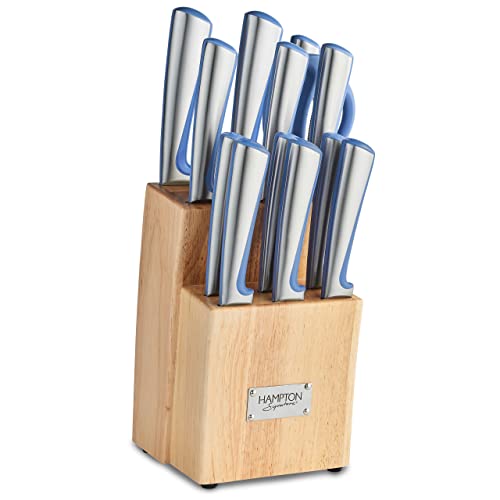 Comparison: Best Hampton Signature 14 Piece Cutlery Set 8 Hampton Forge Orion Blue 14Pc / Color Box, 8.40 LB, Multi