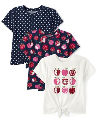 Image of Short Sleeve Tie Front Top