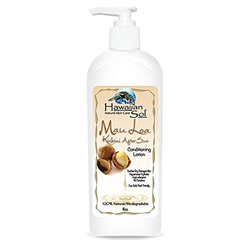 Hawaiian Sol – Mau Loa Kukui After Sun Lotion, 8oz