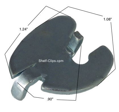 Unarco Carton Flow Shelf Clip Hanger K Pick (Box of 18) Warehouse Storage and Safety