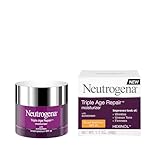 Neutrogena Triple Age Repair Face Moisturizer with SPF 25, 1.7 oz Jar, Anti-Aging Face Cream, SPF Moisturizer & Neck Cream, Anti Wrinkle Lotion for Dark Spots, Glycerin & Shea Butter