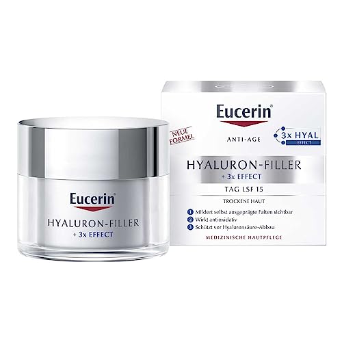Eucerin Hyaluron-Filler Tagespflege für trockene...