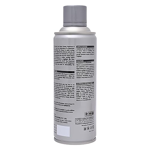 Image of Aerol Dye Penetrant Test (DPT) Spray Kit - 3 Cans Set (Red Dye Penetrant, Developer & Cleaner Sprays 400ml Each) for Liquid Penetrant Inspection