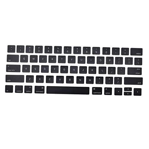 Image of CALANDIS New Replacement US Keyboard Key Caps Full Set for MacBook Pro 15 A1707 16 17 | Laptop Replacement Keyboards | Laptop Replacement Parts