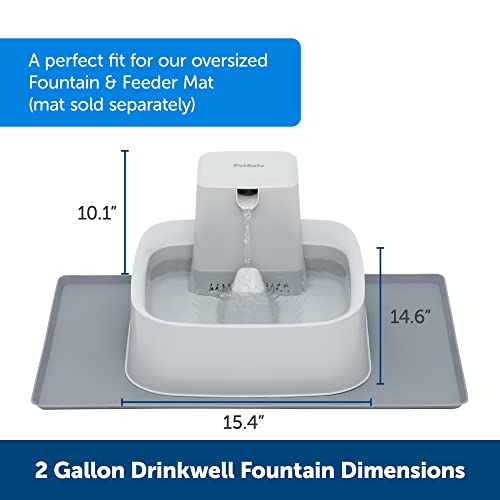 Petsafe ZWW00-16558 Drinkwell Pet Water Fountain, Dog Water Bowl (2 Gallon/256 Oz) Cat And Dog Water Fountain, Dog Water Bowl Dispenser, Plastic Construction thumb #5