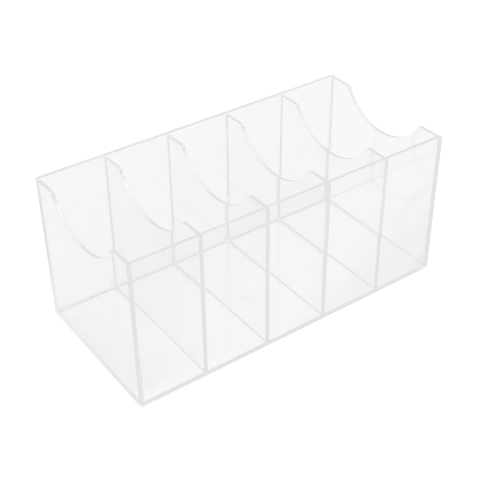 DECHOUS Belt Storage Box Ties for Men Drawer Closet Organizer Holder for Belts Hair Bow Organizer Belt Displays Ribbon Holder Belt Buckle Display Case Organizer Storage Acrylic Transparent